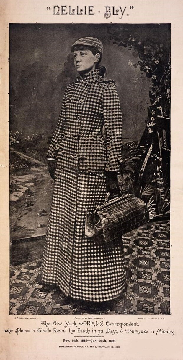 Nelly Bly, 1890 — The New York World’s Correspondent